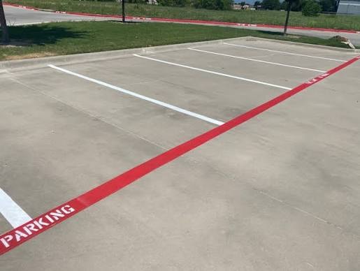 Fire Lane Striping